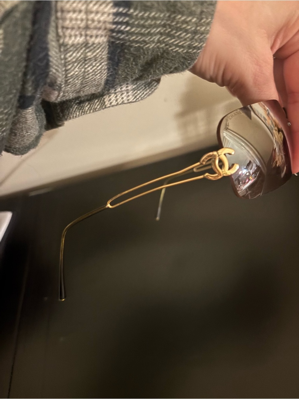 Authentic Chanel sunglasses